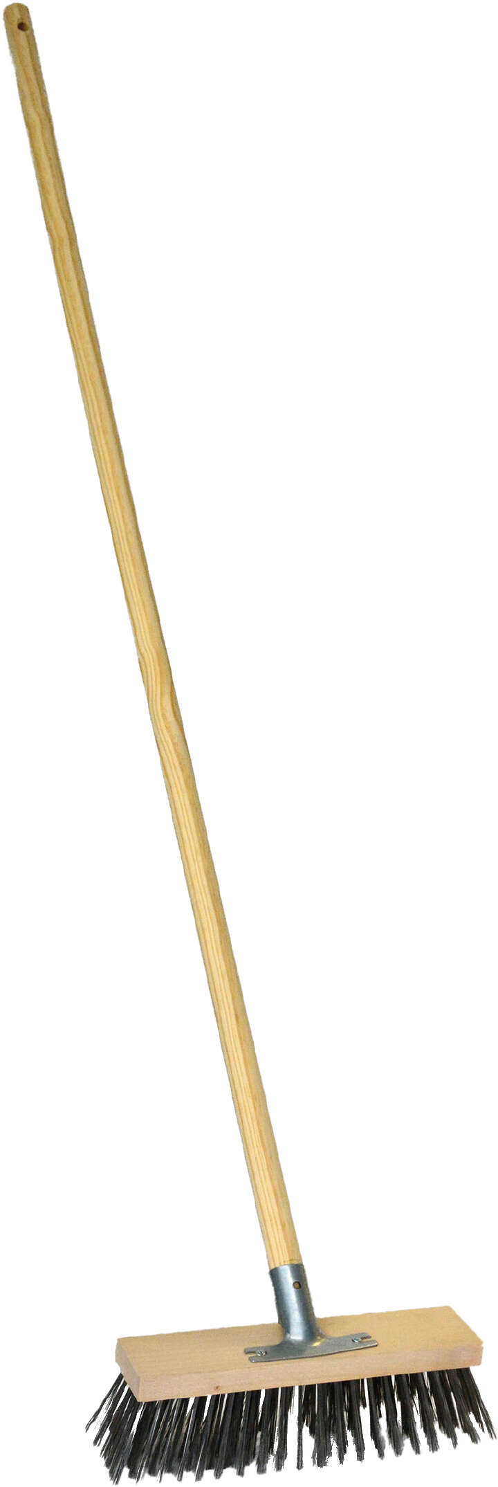 Stahldrahtbesen mit Stiel